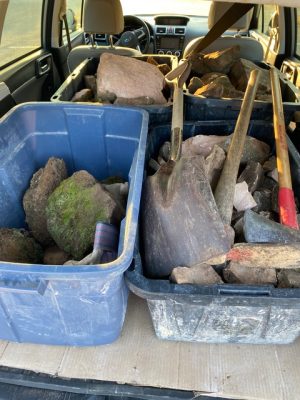 Van load of rock!