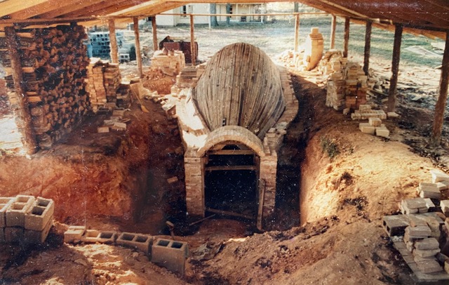 Building the kiln frame