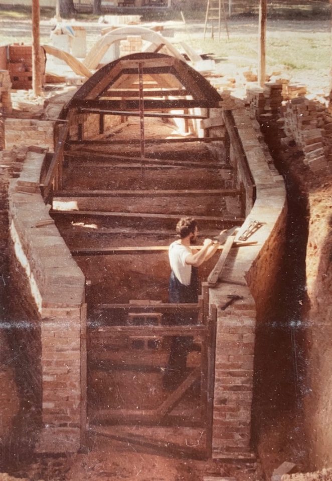 Hewitt kiln build - walls