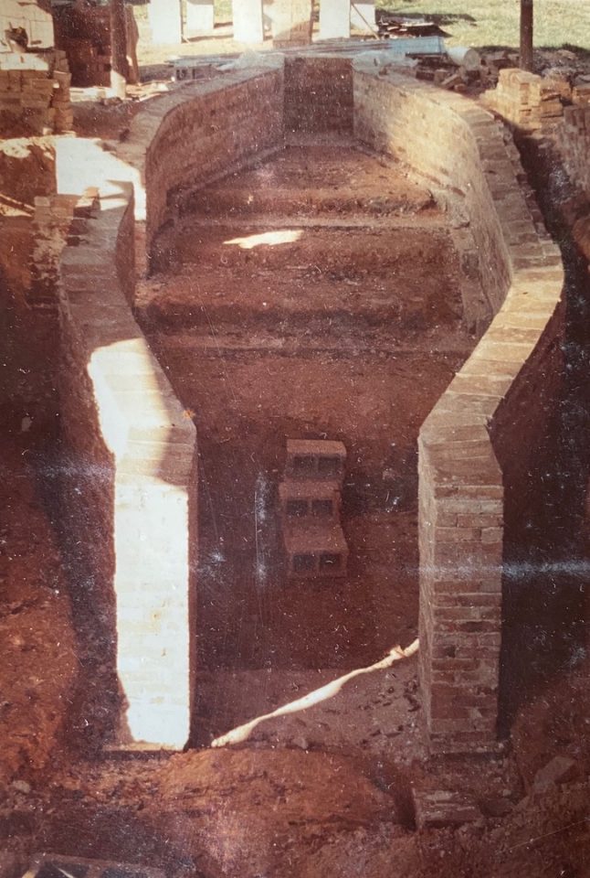 Hewitt kiln build - walls