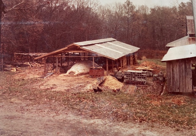 Looking down on the Hewitt Kiln 1983