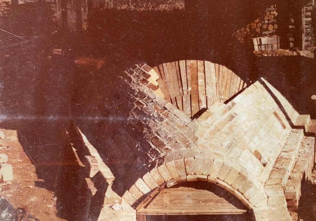 Hewitt kiln build - wooden frame